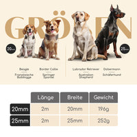 Hundeleine mit weicher Polsterung - Clyde Kollektion in Sunset Orange