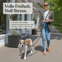 NEU: Umhängeleine 3m - UrbanFlow Kollektion in Schwarz