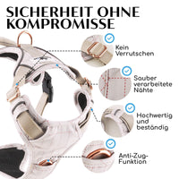 Atmungsaktives Hundegeschirr - Clyde Kollektion