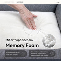 Orthopädisches Hundebett mit Steppung - Model Monroe