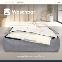Orthopädisches Hundebett mit Steppung - Model Monroe