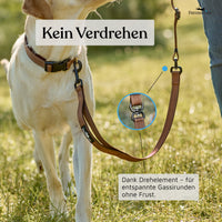 NEU: Umhängeleine 3m - UrbanFlow Kollektion in Chocolate