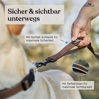NEU: Umhängeleine 3m - UrbanFlow Kollektion in Chocolate