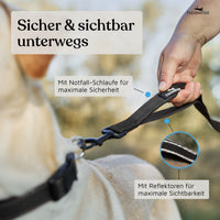 NEU: Umhängeleine 3m - UrbanFlow Kollektion in Schwarz