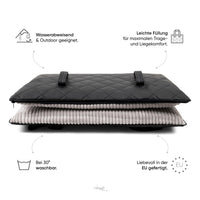 Faltbare Outdoor Hundematte für unterwegs