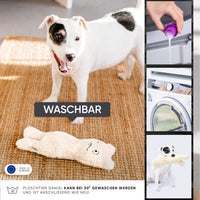Nachhaltiges Plüschtier für Hunde - Daniel