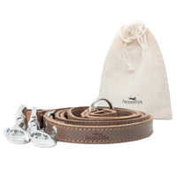 Hundeleine aus Leder - Amstelpark Kollektion in Dark Chocolate