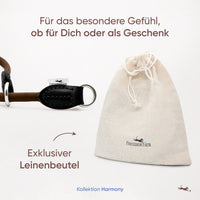 Hundehalsband mit Zugstopp - Harmony Kollektion in Chocolate