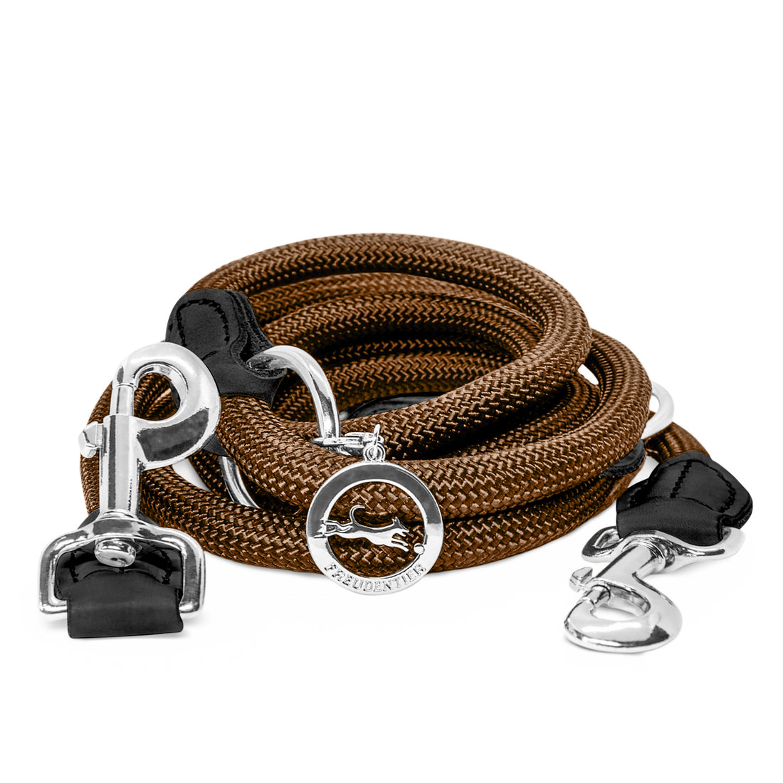 Runde Hundeleine in 2m & 3m - Model Harmony in Chocolate