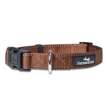 Hundehalsband - Clyde Kollektion in Chocolate